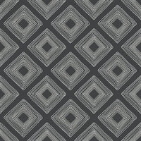 Diamond Sketch Wallpaper Wallpaper Magnolia Home Double Roll White On Black 