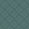 Diamond Sketch Wallpaper Wallpaper Magnolia Home Double Roll Weekends/Teal 