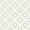 Diamond Sketch Wallpaper Wallpaper Magnolia Home Double Roll Eggshell Blue 