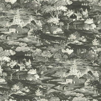 Homestead Wallpaper Wallpaper Magnolia Home Double Roll Grayscale 