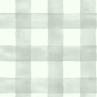 Watercolor Check Wallpaper Wallpaper Magnolia Home Double Roll Wedding Band 