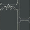 Chalkboard Wallpaper Wallpaper Magnolia Home Double Roll Black 