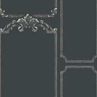 Chalkboard Wallpaper Wallpaper Magnolia Home Double Roll Black 