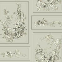 The Magnolia Wallpaper Wallpaper Magnolia Home Double Roll Warm Grey 