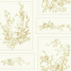 The Magnolia Wallpaper Wallpaper Magnolia Home Double Roll Sunny 