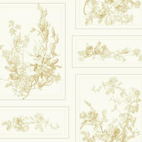 The Magnolia Wallpaper Wallpaper Magnolia Home Double Roll Sunny 