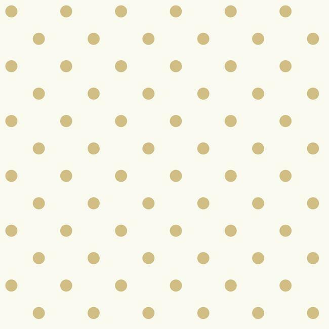 Dots on Dots Wallpaper Wallpaper Magnolia Home Double Roll Bright Days/White 