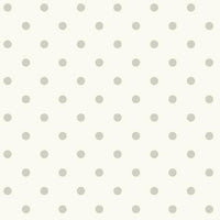 Dots on Dots Wallpaper Wallpaper Magnolia Home Double Roll Cupola/White 