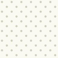 Dots on Dots Wallpaper Wallpaper Magnolia Home Double Roll Cupola/White 