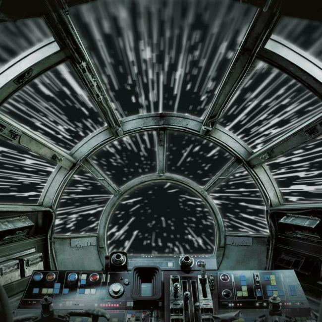 Star Wars Millenium Peel and Stick Wall Mural Wall Mural RoomMates Each Original 