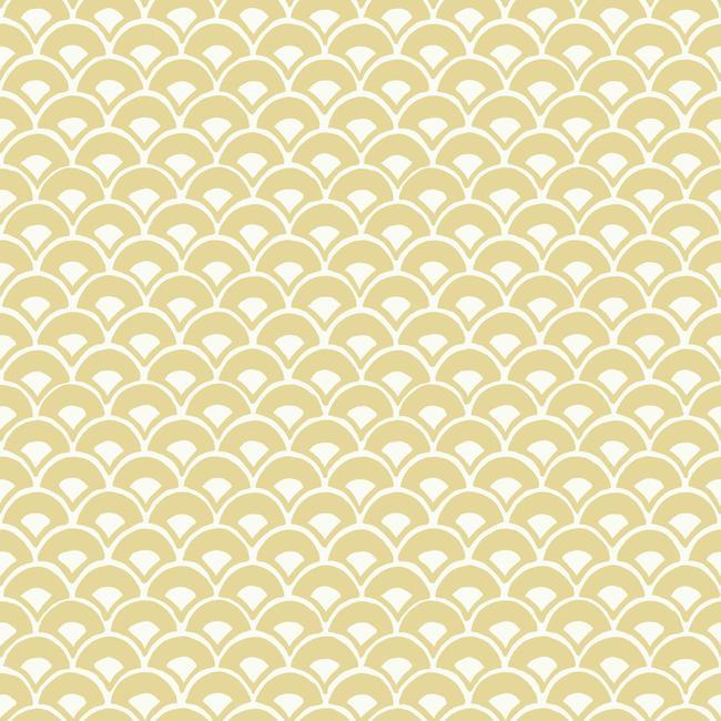 Stacked Scallops Wallpaper Wallpaper Magnolia Home
