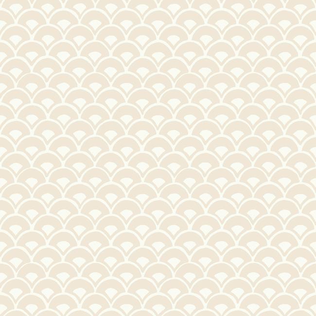 Stacked Scallops Wallpaper Wallpaper Magnolia Home