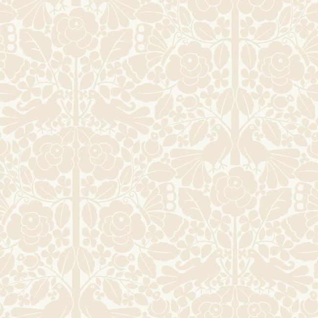 Fairy Tales Wallpaper Wallpaper Magnolia Home Sample Ella Rose / Soft Pink