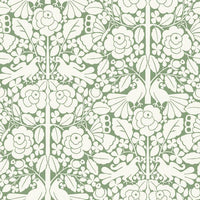 Fairy Tales Wallpaper Wallpaper Magnolia Home Double Roll Magnolia Green 