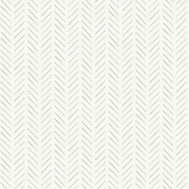 Pick-Up Sticks Wallpaper Wallpaper Magnolia Home Double Roll Blue-Grey/White 