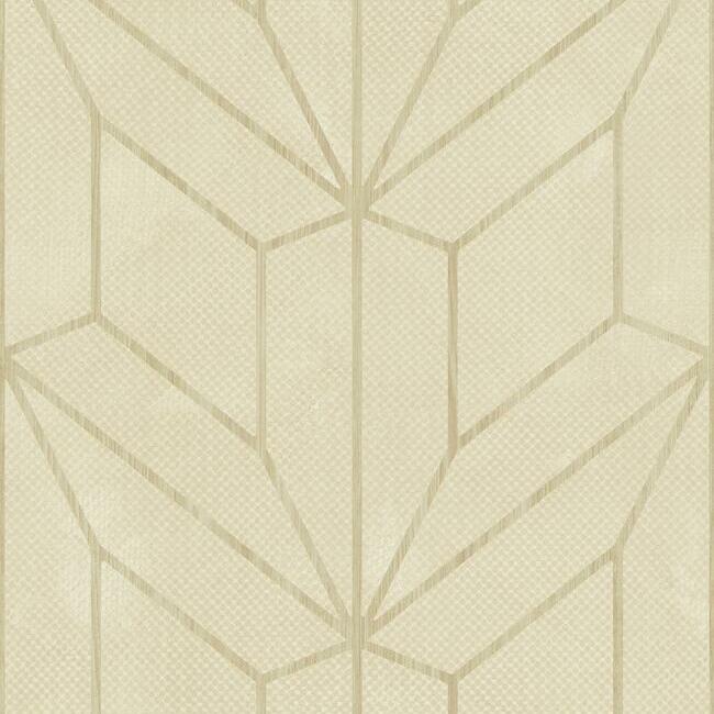 Hammered Diamond Inlay Wallpaper Wallpaper York Double Roll Beige 