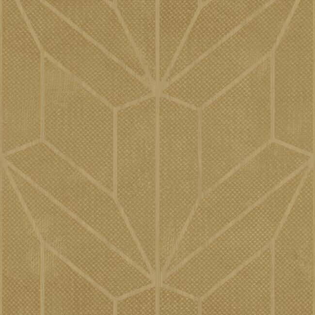 Hammered Diamond Inlay Wallpaper Wallpaper York Double Roll Gold 