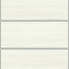Cerused Woodgrain Wallpaper Wallpaper York Double Roll White/Silver 