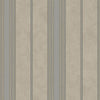 Channel Stripe Wallpaper Wallpaper Antonina Vella Double Roll Silver On Gray 