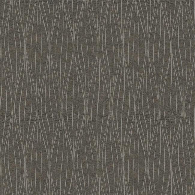 Cocoon Wallpaper Wallpaper Antonina Vella Double Roll Silver On Charcoal 