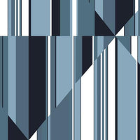 Pinwheel Stripe Wall Mural Wall Mural York Roll Blue 