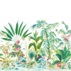 Tropical Panoramic Wall Mural Wall Mural York Roll White 