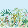 Tropical Panoramic Wall Mural Wall Mural York Roll Blue 