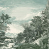 Provincial Scenic Wall Mural Wall Mural York Roll Teal 