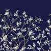 Lingering Garden Wall Mural Wall Mural York Roll Navy 