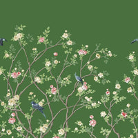 Lingering Garden Wall Mural Wall Mural York Roll Green 