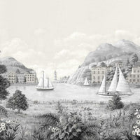 Safe Harbor Wall Mural Wall Mural York Roll Neutral/Grey 