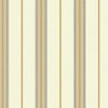Ralph Stripe Wallpaper Wallpaper Carey Lind Designs Double Roll Gold/Neutral 