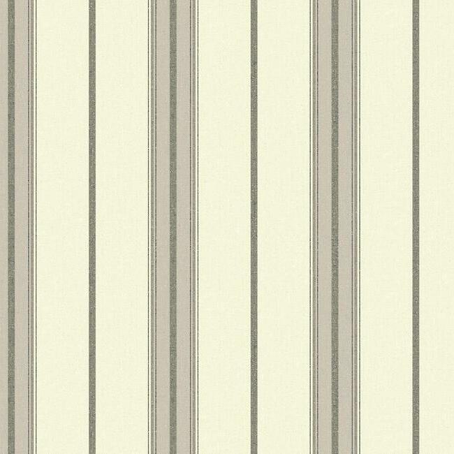 Ralph Stripe Wallpaper Wallpaper Carey Lind Designs Double Roll Charcoal 