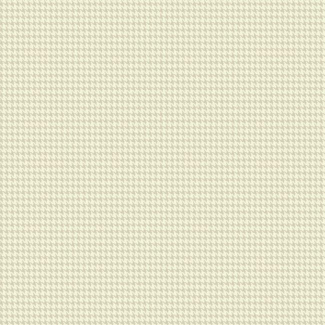 Tyler Houndstooth Wallpaper Wallpaper Carey Lind Designs Double Roll Silver/White 