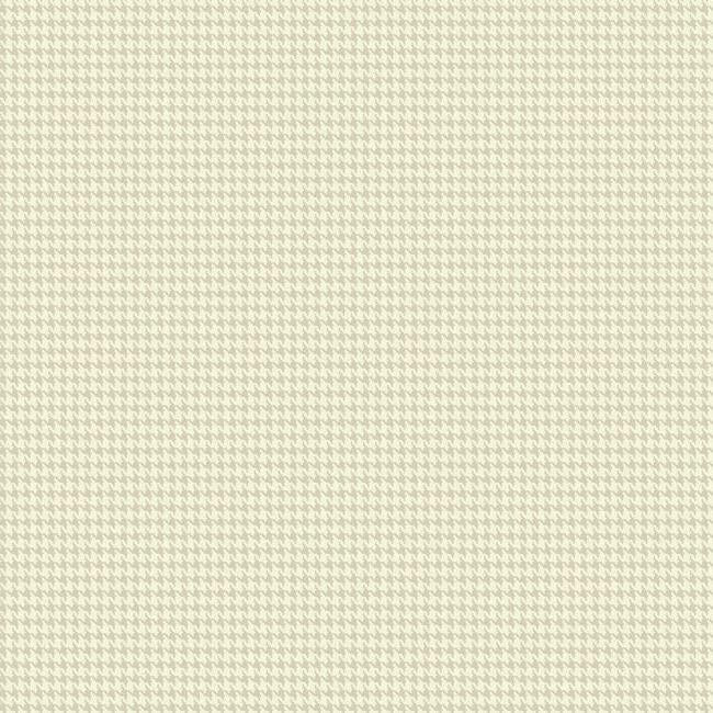 Tyler Houndstooth Wallpaper Wallpaper Carey Lind Designs Double Roll Silver/White 