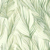 Peaceful Plume Wallpaper Wallpaper Candice Olson Double Roll Green/Gold 