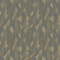 Stained Glass Wallpaper Wallpaper Candice Olson Double Roll Charcoal/Gold 