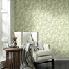 Pressed Leaves Wallpaper Wallpaper Candice Olson   