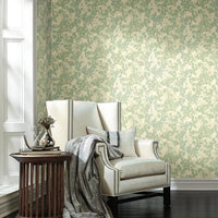 Pressed Leaves Wallpaper Wallpaper Candice Olson   