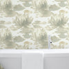 Water Lily Wallpaper Wallpaper Candice Olson   