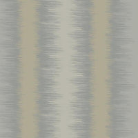 Quill Stripe Wallpaper Wallpaper Candice Olson Double Roll Charcoal/Grey 