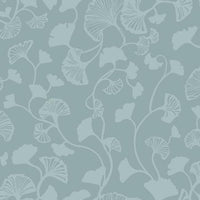 Ginkgo Trail Wallpaper Wallpaper Candice Olson Double Roll Blue 