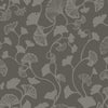 Ginkgo Trail Wallpaper Wallpaper Candice Olson Double Roll Black/Grey 