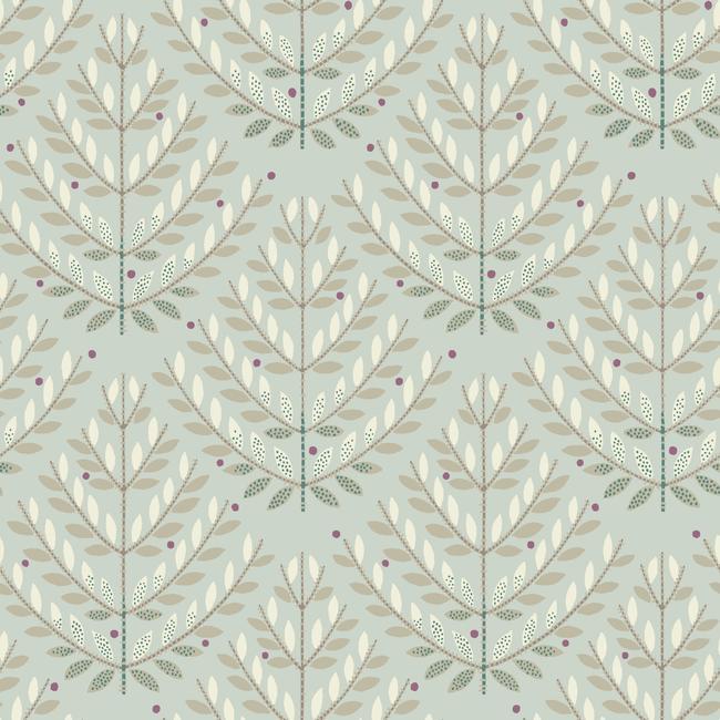 Norrland Wallpaper Wallpaper York Double Roll Grey 