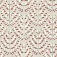 Norrland Wallpaper Wallpaper York Double Roll Almond/Orange 