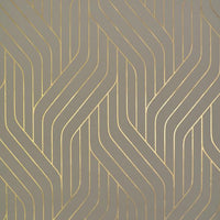 Ebb And Flow Wallpaper Wallpaper Antonina Vella Double Roll Khaki/Gold 