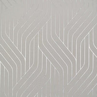 Ebb And Flow Wallpaper Wallpaper Antonina Vella Double Roll Grey/Silver 