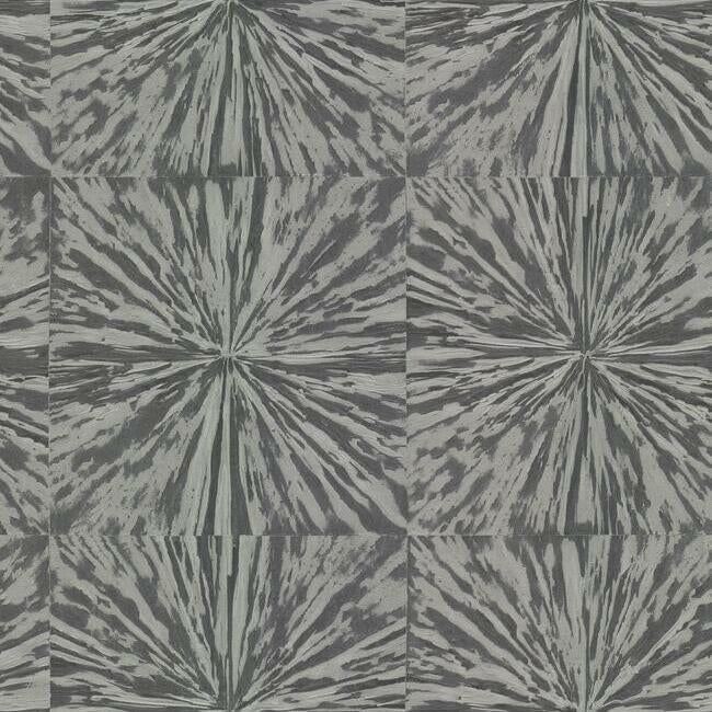 Squareburst Wallpaper Wallpaper Antonina Vella Double Roll Charcoal 