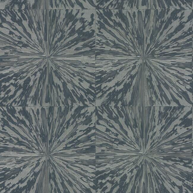 Squareburst Wallpaper Wallpaper Antonina Vella Double Roll Navy 