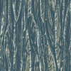 Native Leaves Wallpaper Wallpaper Antonina Vella Double Roll Navy 